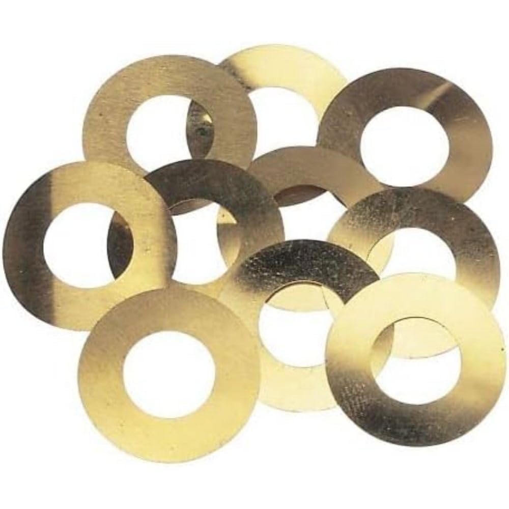 Trend Shim Set, 8 mm Bore, 14 mm Diameter, Ideal for Fine Adjustment of Slotters and Groovers, Set of 12, SHIM/8