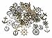 100 Grams Assorted Nautical Anchor Rudder Helm Compass Punk Steampunk Charm Pendant Connector for Sailor Navy DIY Ornaments Making Accessories