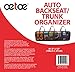 Oetoe BackSeat/Trunk Organizer - 5 Pocket Auto Interior, Perfect Car Organizer, Trunk Organizer, Backseat Organizer, Multipurpose Cargo Accessories Organizer, Back Seat Storage Organizer