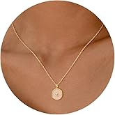 CHESKY Cross/Haert Necklace for Women Trendy, Dainty 14K Gold Plated Cross/Heart Pendant Necklace Cute Charm Choker Christian Necklace Religious Jewelry for Women Gifts