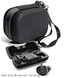 Featured Protective Case for Bose SoundSport Free Truly Wireless Sport Headphones Charger Box, Mesh pocket for Cable and other accessories (Frosted Black)