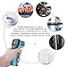 Ceenwes Infrared Thermometer with Waterproof Storage Bag Digital Temperature Gun -50℃ ~ 550℃/ -58℉~ 1022℉ Non-Contact Laser Thermometer with Adjustable Emissivity and MAX MIN AVG Display