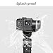 FeiyuTech G6 3-Axis Handheld Gimbal, Fits GoPro Hero 7/6/5/4/3, Sony RX0, Black, USB-C Connector