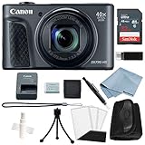 Canon Powershot SX730 HS Bundle (Black) + Basic Accessory Kit - Including to Get Started