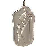 I G J BLESSED VIRGIN MARY IN PRAYER (MADONNA IN PRAYER) MEDAL - MADE IN ANCIENT STYLE - 100% MADE IN ITALY