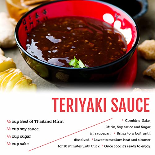 Best of Thailand Mirin Authentic Sweet Japanese Rice Wine Condiment