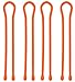 The Most Amazing Twist Ties For Organizing Your Gear (4-Pack of 24 Inch Ties - Extra Thick Diameter). Use For Organizing, Bundling, Securing Your Medium-To-Large Appliances - Jumper/Extension Cables, Power Tool Cords, Dog Leashes, Ropes, Hoses, Yoga Mat's, Etc. Keep'em Tangle Free & Organized. Use at Home, Office, Garage, Work With a Simple Wrap & Twist Motion. Must Have Item For Camping & Backpack Pack Pockets, Sports, Automobile & Boat Accessories With Bendable, Reusable Tie Downs. 100% Lifetime Satisfaction Guarantee!