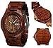 Personalized Engraving Available For Non Prime Orders- Wooden watch-Wood watch-Wood engraving-Custom watch-Christmas gift-wedding gift-Anniversary gift -Unisex- Men's -Women's Style Alpha I Rose Wood