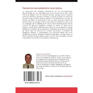 Elementos de estadística descriptiva: Una introducción para investigadores de la educación (Spanish Edition)