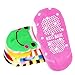 YOHOOLYO Baby Non-skid Socks Girl Toddler Mary Jane Socks,Mix 6 Pairs Toddler Girls Floor Sock Cute Bow 16M-3 Years Old (pink)