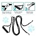 SavvyLeash Dual Double Dog Leash Tangle Free with Foam Handle - Strength Tested for Walking and Training 2 Dogs Includes a Bonus Poop Bag Dispenser Black