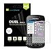 GreatShield (3 Pack) MERE Mark II Anti-Glare (Matte) Clear Hard Coating Screen Protector Film [Anti-Fingerprint | 3H Hardness] with Microfiber Cloth for BlackBerry Q10