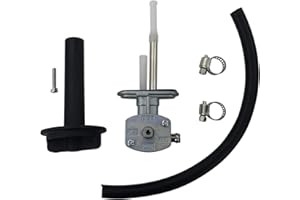 M MATI Fuel Cock Petcock Assy & Lever for Yamaha ATV Grizzly 350 660 Bruin 350 YFM350 YFM660 5KM-24500-10-00, Fuel Tank Switch Valve Part