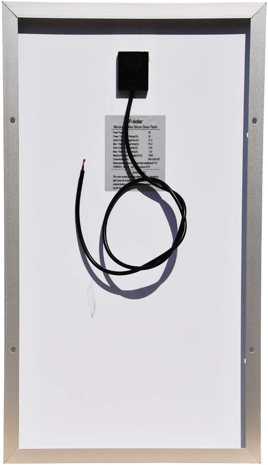 TP-solar Solar Panel Kit 30W 12V Monocrystalline Battery Charger Maintainer with 10A Charge Controller + Extension Cable for 12 Volt Car RV Vehicle Marine Boat Home Off Grid System : Garden & Outdoor