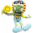 JHESAO 12" Plants and Zombies Plush RA Zombie Toys PVZ Plushies 1 2 Stuffed Soft Doll Sun Zombie Toy