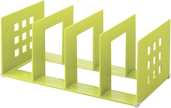 Amazon Com Lihit Lab Inc Partition Rack Lt 390mm Width Gt Yellow Green 322 1 Office Products