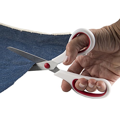 Singer 8-1/2-Inch Fabric Scissors with Comfort Grip