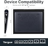 Targus Dual Cooling Fan Laptop Chill Mat 17-Inch USB A Mini USB Black/Grey view 2