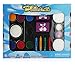 Face Paint Kit for Kids by Pinkleaf - Washable Paint, Non Toxic Paint Full Face Paint Set, Glitter, Push-Up Crayon Markers, Sponges, Mini Brushes & Reusable Stencils, Paint for Kids, Face Painting