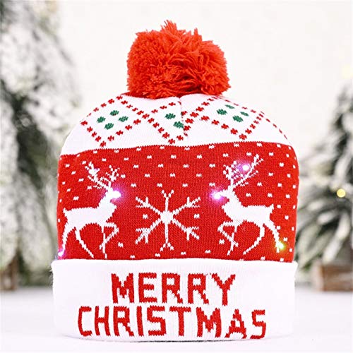 FPL-BM Men's Women's Children's Winter Christmas Hat Knitted Hat
