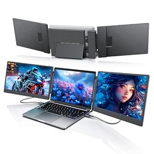 デュアルディスプレイ ダブルモニター トリプルモニター ノートパソコンスクリーンエクスパンダ 14インチ