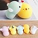 Outee Mochi Animal Squishies Toys, 12 Pcs Soft Squishies Rabbit Mochi Squishies Stretchy Sheep Squishies Toys Squeeze Animals Kawaii Squishies Stretchy Animal Toys Mini Squishies Random Color