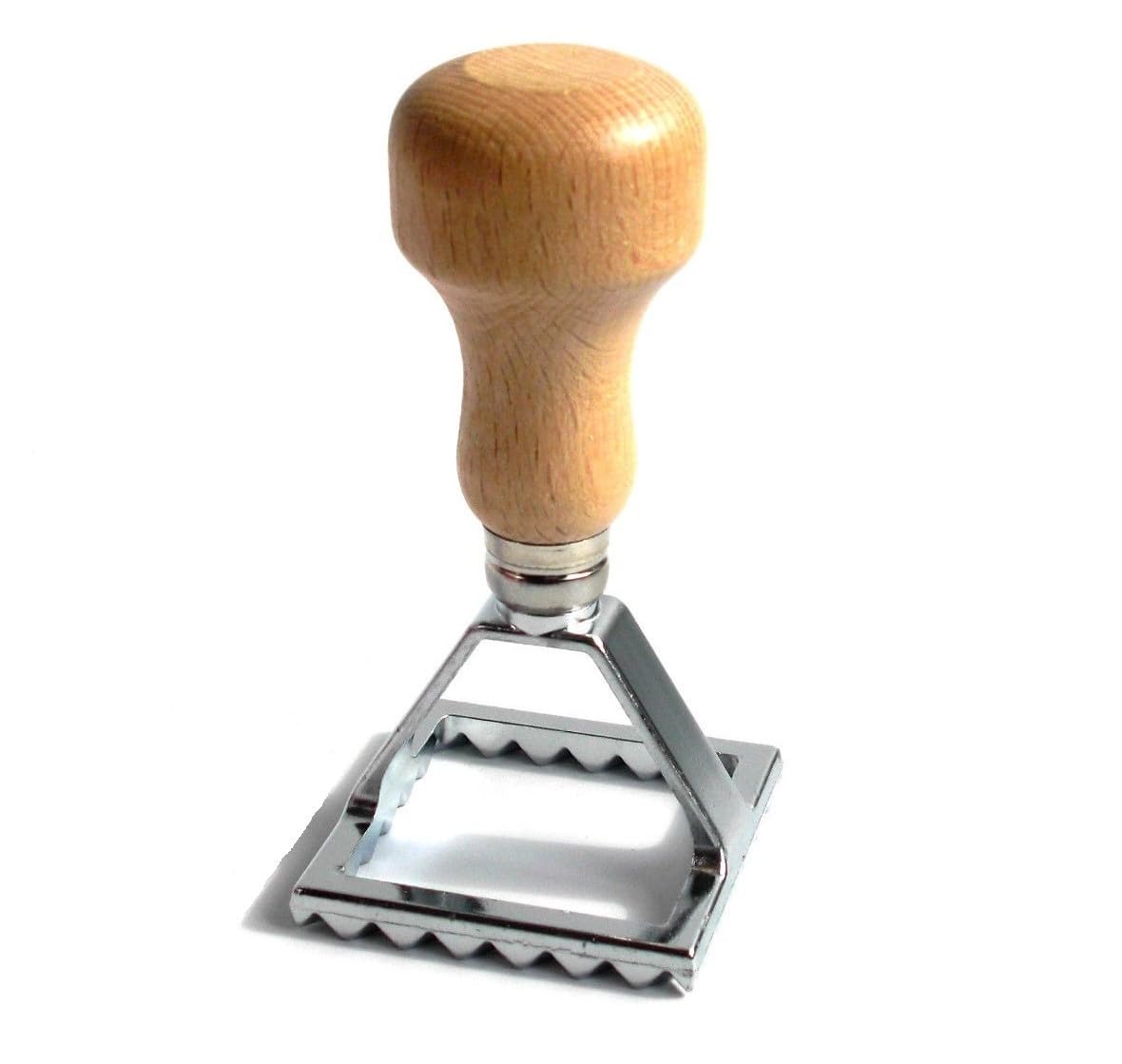 Tredoni 4.8cm Square Ravioli Pasta/Dough Stamp Cutter (4.8 cm // Small)