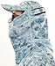 Aqua Design Sun Wind Mask for Men Size Adjustable XS-2XL: UPF 50+ Half Mask Tube: Aqua Sky
