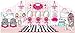 Sophia's 18 Inch Doll Play Scene Backdrop, serves as a Doll House for American Doll Furniture For 18 Inch American Girl Dolls and More! Reversible Ice Cream Parlor & Beauty Parlor Playscene