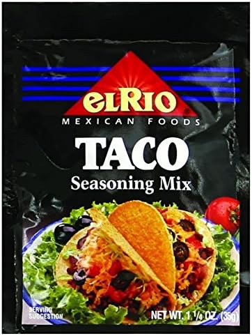 El Rio Seasoning Mix - Taco - 1.25 oz - Case of 20