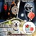 Bluetooth Key Finder Keychain GPS Tracker for Keys with App - Tracking Device for Phone, Keys, Luggage, Backpacks, Wallets, More - Bluetooth Anti-Lost Device Locator Tags - GPS Tracking Chip by Rinex