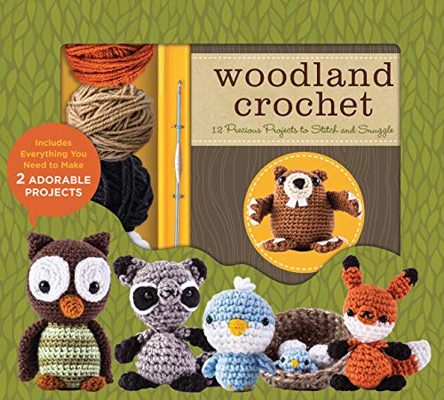 Woodland Crochet: 12 Precious Projects To Stitch And Snuggle by Kristen Rask