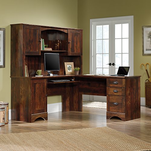 Sauder 420473 Harbor View Hutch, Curado Cherry