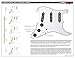 ToneShaper Guitar Wiring Kit, for Fender Stratocaster, SSS1 (Blender Wiring)