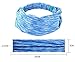 Setucamp Sweatbands, Headbands, Wicking Stretchy Head Wrap Ideal for Yoga/Cycling/Running/Fitness Exercise, Head Sarf Pullover for Women and Men, 5 Piece