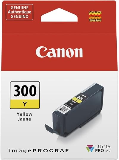 Canon PFI-300 Y Yellow Original Ink Tank for imagePROGRAF PRO-300