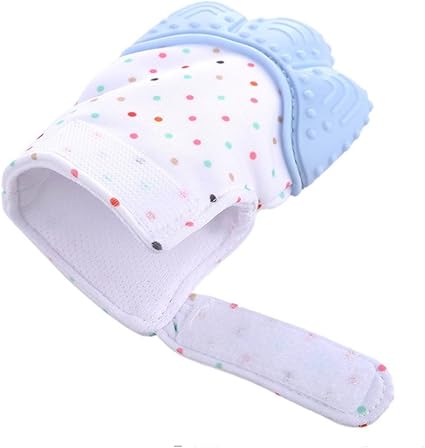 Gant Dentition Bebe Anneaux De Dentition En Silicone Alimentaire Jouet De Dentition Pour Bebe Amazon Fr Bebes Puericulture