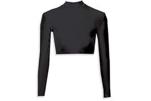 CHEER FANTASTIC Turtleneck Midriff for Cheerleading or Dance by Grace