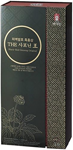 Baeksein Korean Black Red Ginseng - The Saponin King (50 ml x 30 pouches)