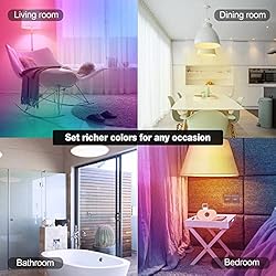 Smart Light Bulb with Remote, A19 9W
