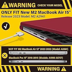 IBENZER Compatible with New 2024 2023 MacBook Air