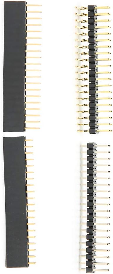20Pcs 40 Pin 2.54mm Male to Female Pin Headers 40 Pin Header Strip (2.54mm / 0.1in) Computer Breadboard Connector for Raspberry Pi Zero W - Image 3