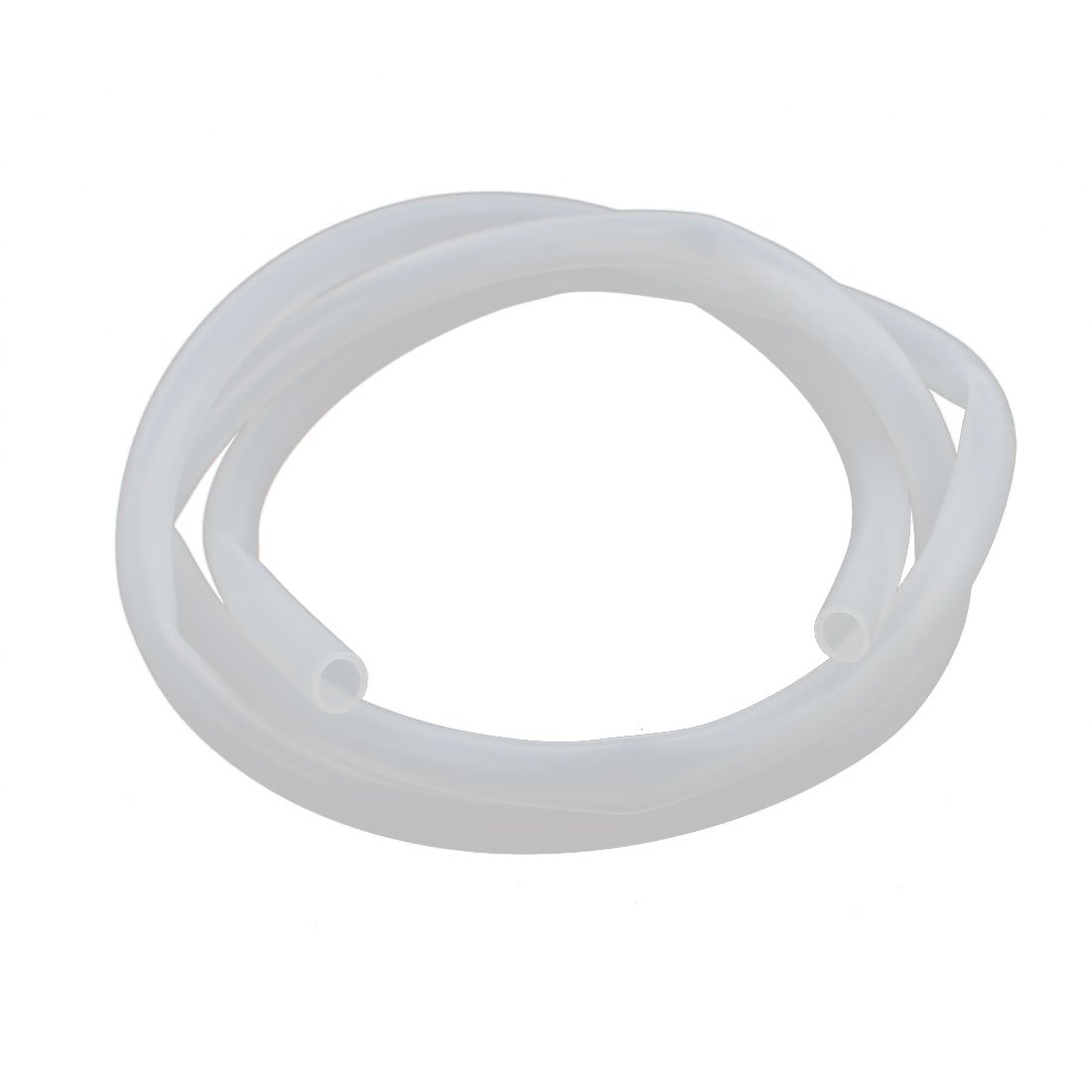 sourcingmap 6mm x 8mm High Temperature Resistant Soft Silicone Tube Hose Pipe 1M Length