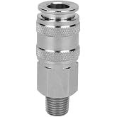 Milton 5 In ONE Universal Quick-Connect Coupler, 1/4" MNPT