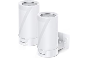 XLTTYWL Deco WiFi 7 Wall Mount Kit, Deco BE65-5G/BE75/BE85/BE95/BE17000/BE22000/BE33000 Router Mount Bracket &Cable Managemen