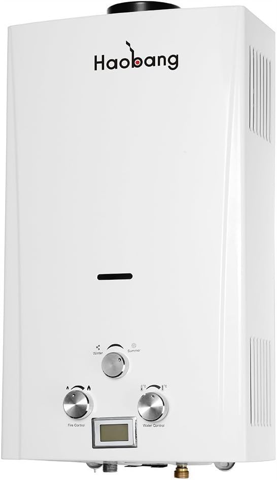 HaoBang HighEfficiency Gas Water Heater JSD20W01 (LPG), 10 L/min