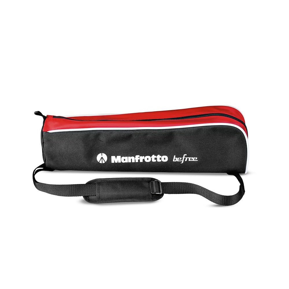 Manfrotto MB MBAGBFR2 Nylon Tripod Bag, Synthetic Black, Red, White – Bag Accessory (440 mm, 120 mm, 145 mm, 43.5 cm, 11.5 cm, 14 cm)