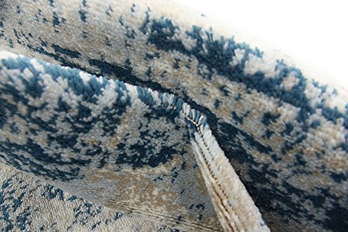 Unique Loom Sofia Collection Blue 5 x 8 Area Rug (5' x 8')