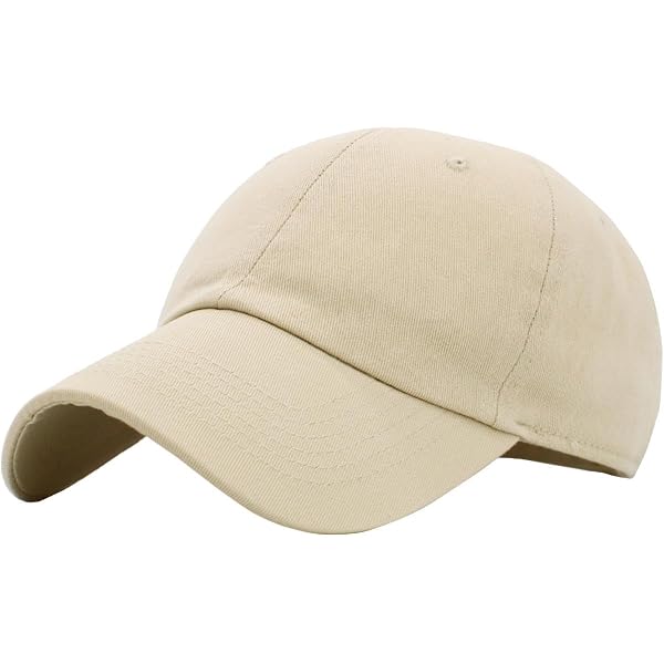 Low Profile Dyed Cotton Twill Cap - Putty W39S55D at Amazon Men's