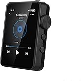 MP3 Player with Sleep Headphones Built-in Sleep Music Bluetooth 5.3. Portable Music Player, 2.4-inch Touch Full Screen with Speakers, FM Radio, Voice Recorder (with 32GB) Max 256GB Expand